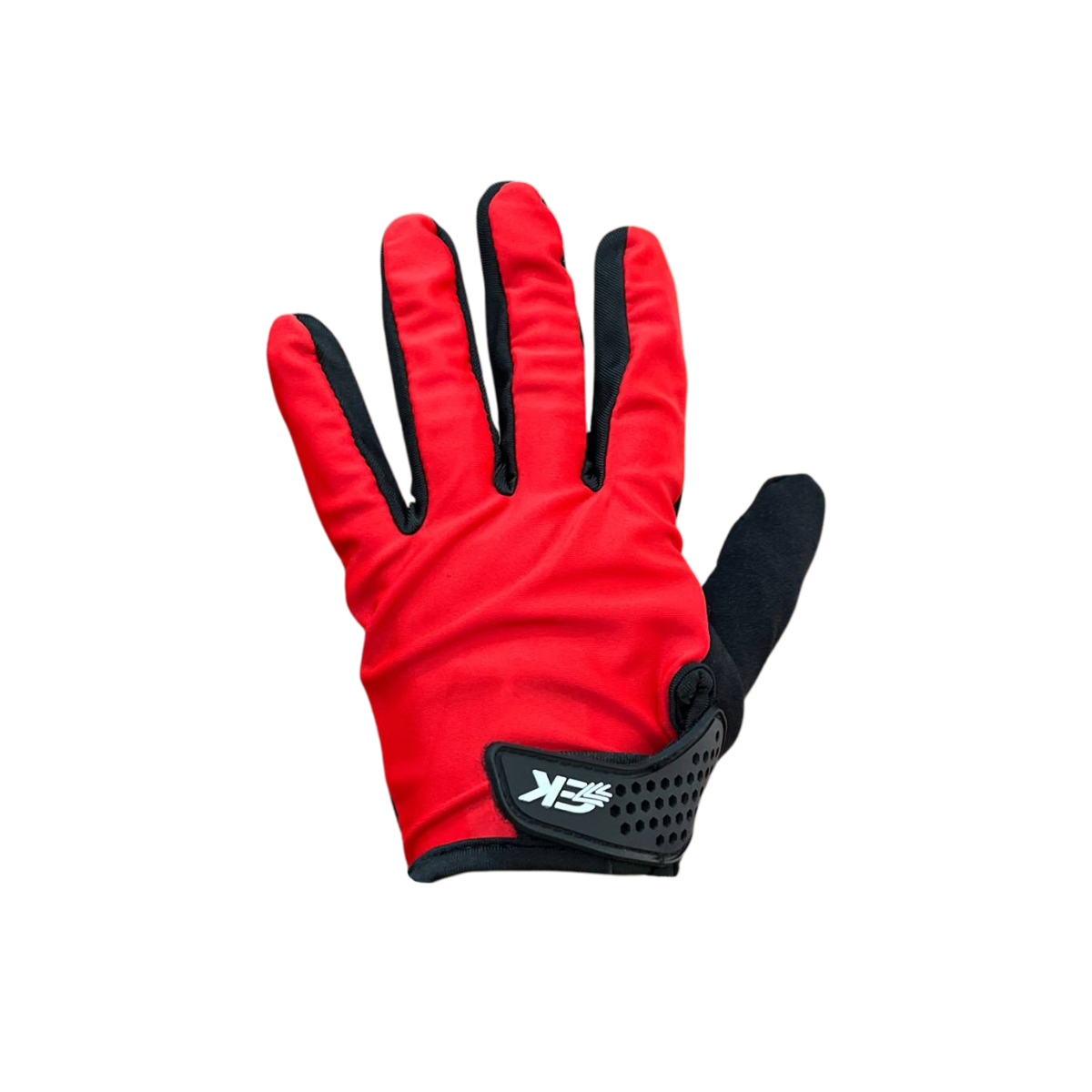 GUANTES BIKER TIPO F ROJOS ORIGINAL EK