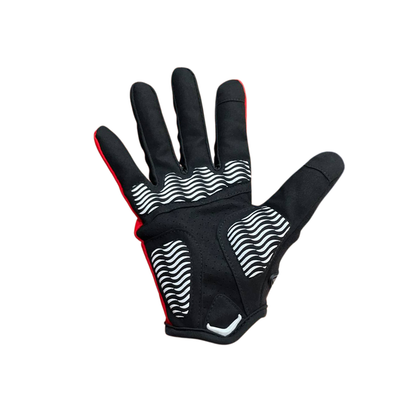 GUANTES BIKER TIPO F ROJOS ORIGINAL EK
