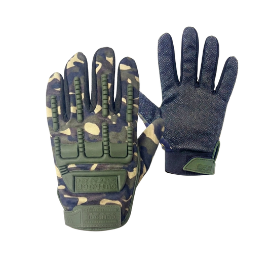 GUANTES COMPLETOS TIPO MILITAR