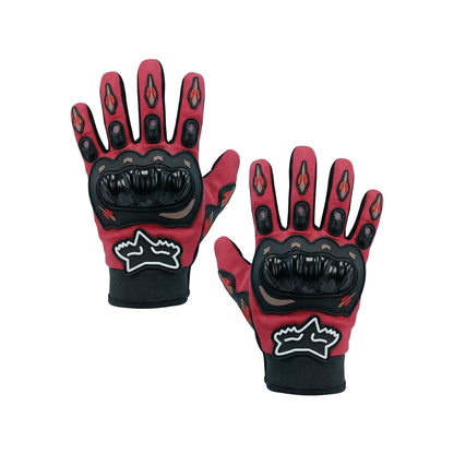 GUANTES COMPLETOS CON PROTECCIONES TIPO FOX