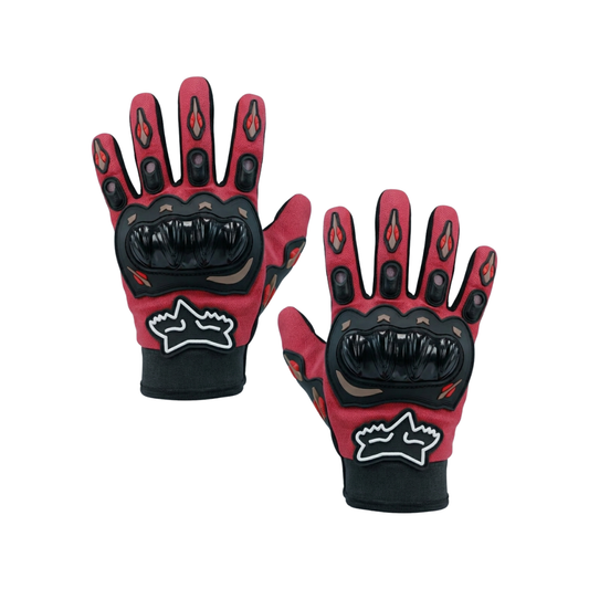 GUANTES COMPLETOS CON PROTECCIONES TIPO FOX