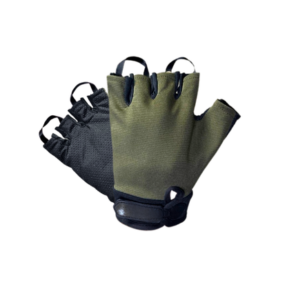 GUANTES CORTOS VERDE SENCILLOS