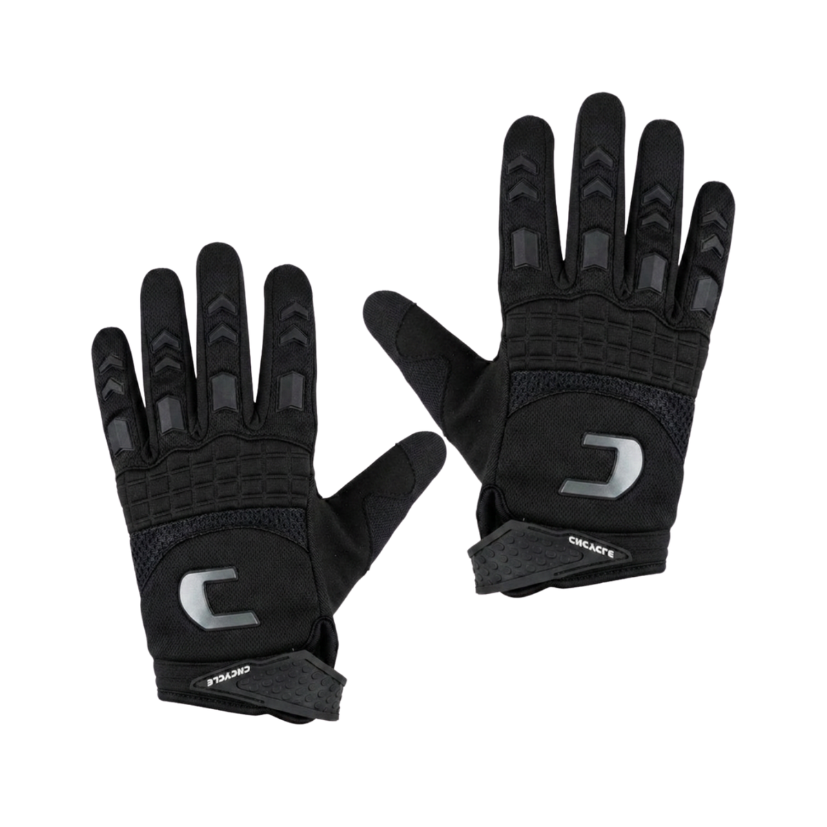GUANTES COMPLETOS CHCYCLE NEGRO IMPORTADO