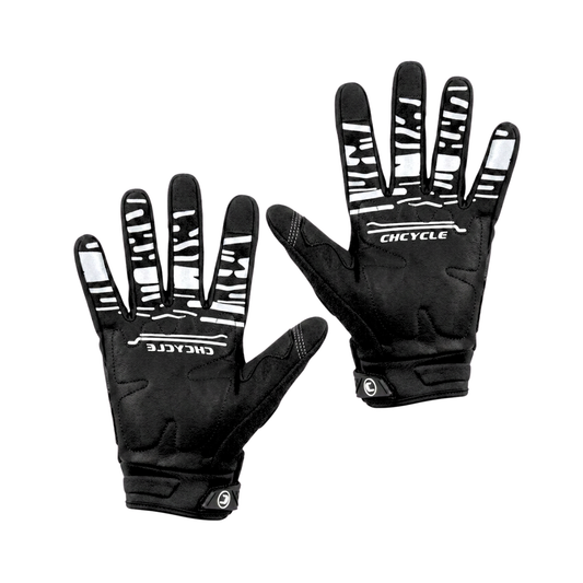 GUANTES COMPLETOS CHCYCLE NEGRO IMPORTADO