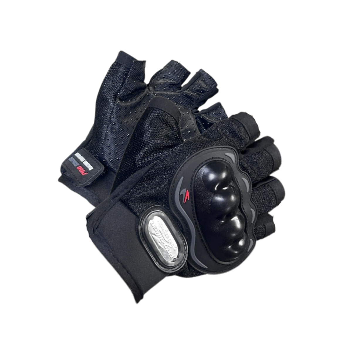 GUANTES CORTOS PROBIKER NEGRO