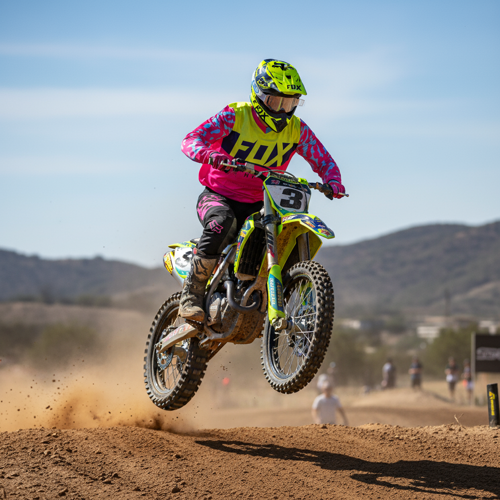 SUDADERA FRANELA MOTOCROSS FOX NEON FUCSIA