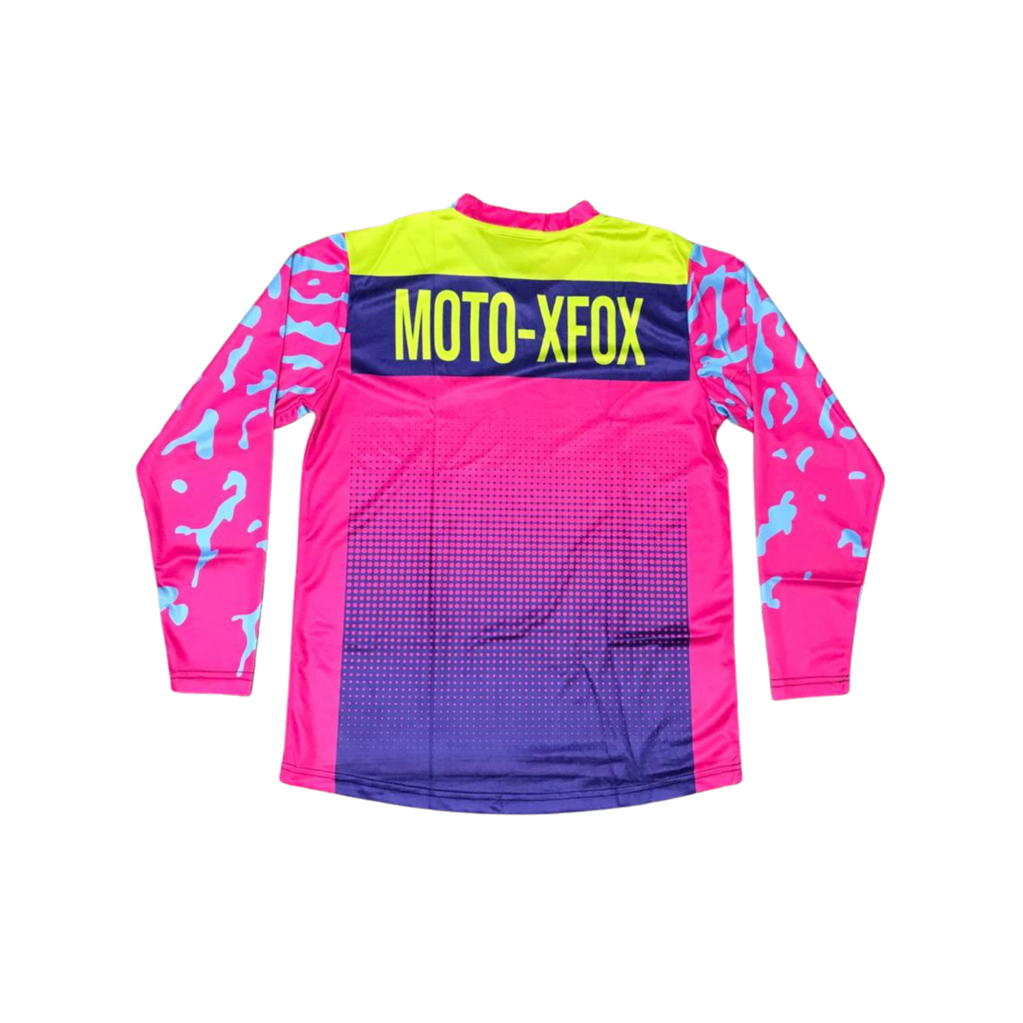 SUDADERA FRANELA MOTOCROSS FOX NEON FUCSIA