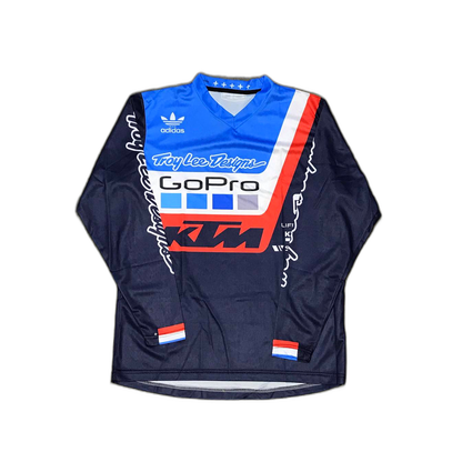 SUDADERA JERSEYS ENDURO MOTOCROSS KTM AZUL