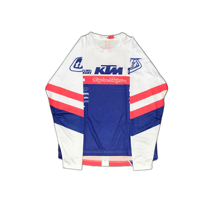 SUDADERA FRANELA JERSEYS ENDURO MOTOCROSS KTM BLANCO