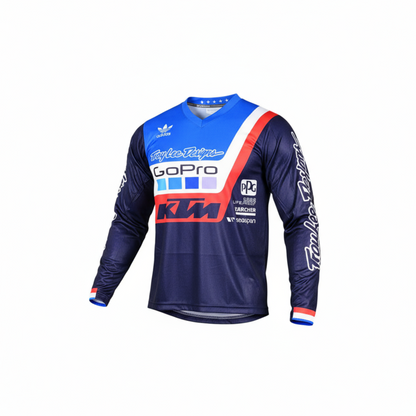 SUDADERA JERSEYS ENDURO MOTOCROSS KTM AZUL