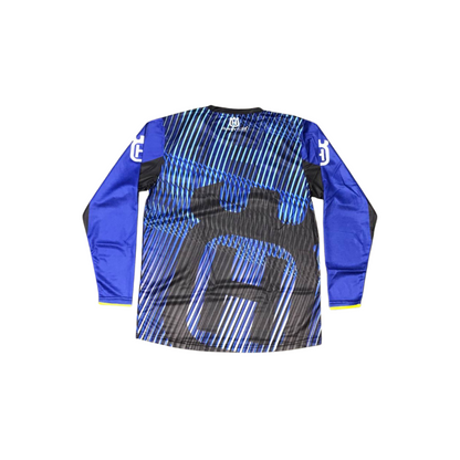 SUDADERA CAMISA JERSEY MOTOCROSS ENDURO AZUL HUSQVARNA