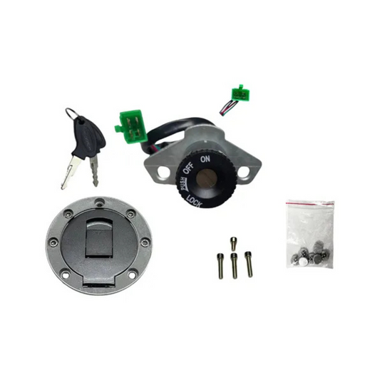 KIT SWICHERA MOTO BERA DT 200 COMPLETO TAPA TANQUE  DE GASOLINA