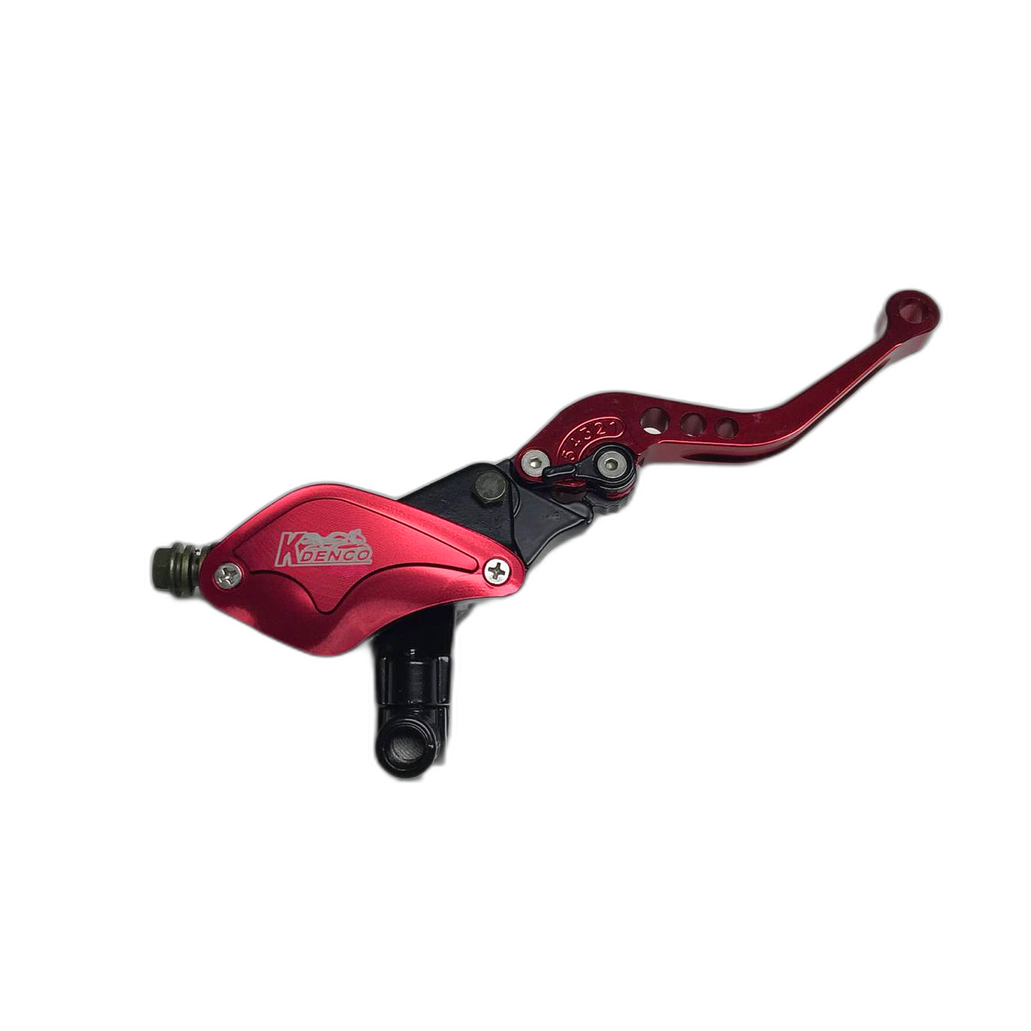 KIT BOMBAS DE FRENO Y CROCHE RACING ROJO MOTOS