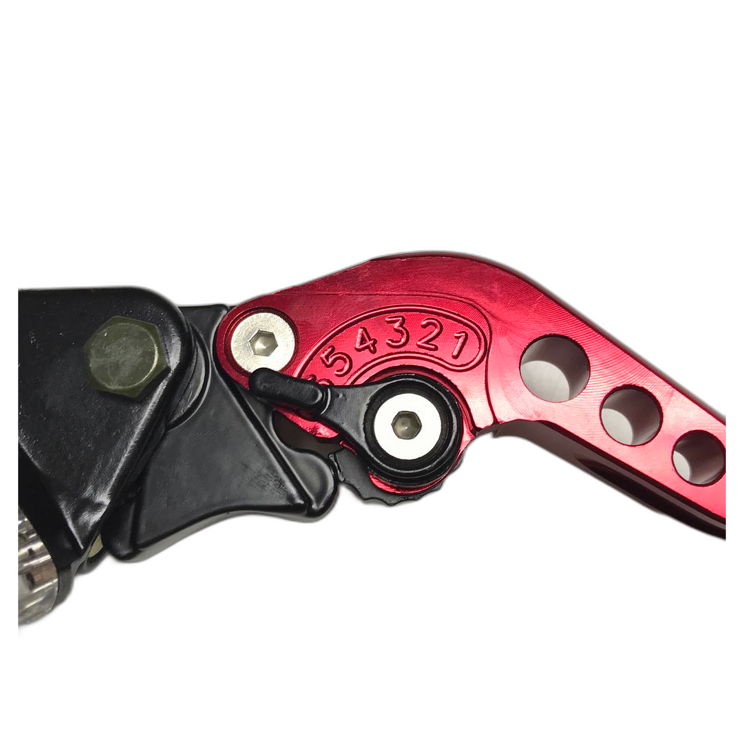 KIT BOMBAS DE FRENO Y CROCHE RACING ROJO MOTOS