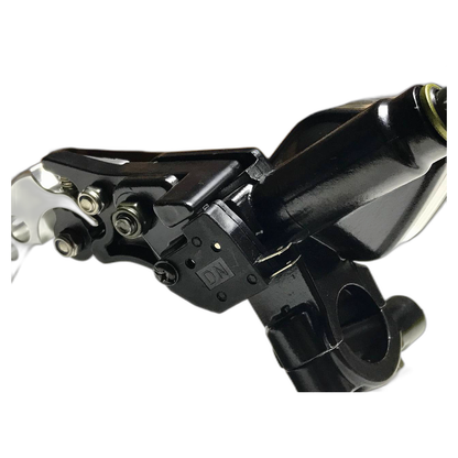 KIT BOMBAS DE FRENO Y CROCHE RACING PLATEADO MOTOS