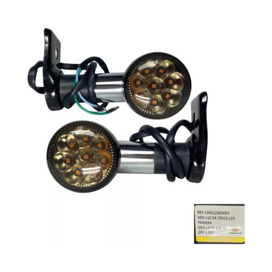 LUCES DE CRUCE TRASERAS BERA LEON 5G (PAR) ORIGINAL BERA