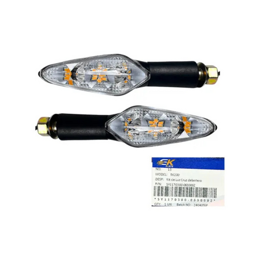 LUCES DE CRUCE DELANTERAS RK 200 ORIGINAL EK