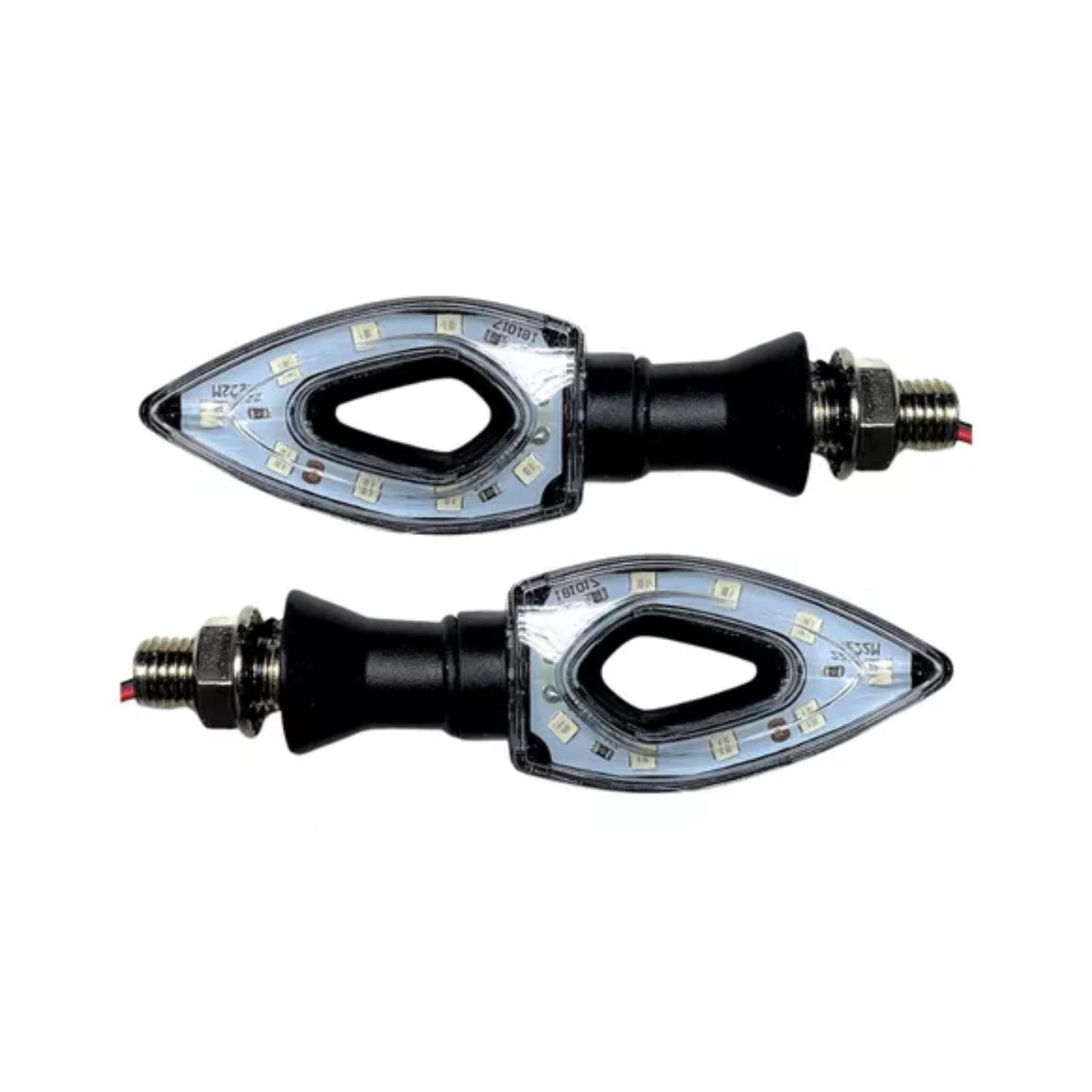 LUCES DE CRUCE LED TIPO DT 5G KAVAK UNIVERSAL LUZ AZUL (PAR)