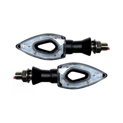 LUCES DE CRUCE LED TIPO DT 5G KAVAK UNIVERSAL LUZ AZUL (PAR)