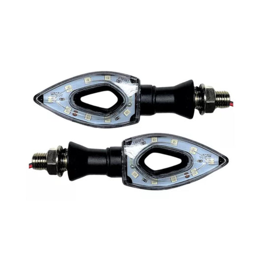 LUCES DE CRUCE LED TIPO DT 5G KAVAK UNIVERSAL LUZ AZUL (PAR)