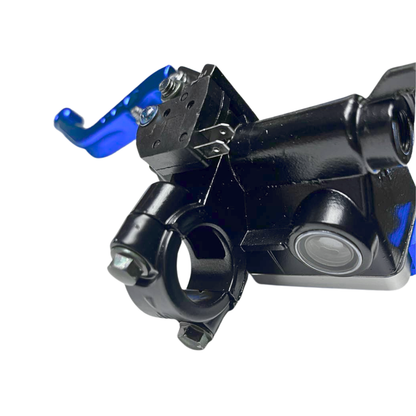 LEVAS RACING CUADRADAS ALUMINIO AZUL