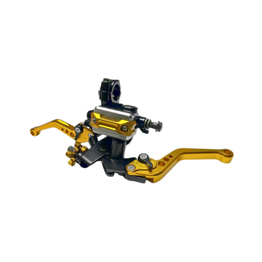 LEVAS RACING CUADRADAS ALUMINIO DORADO