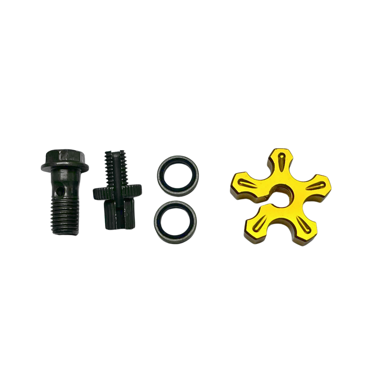 LEVAS RACING CUADRADAS ALUMINIO DORADO