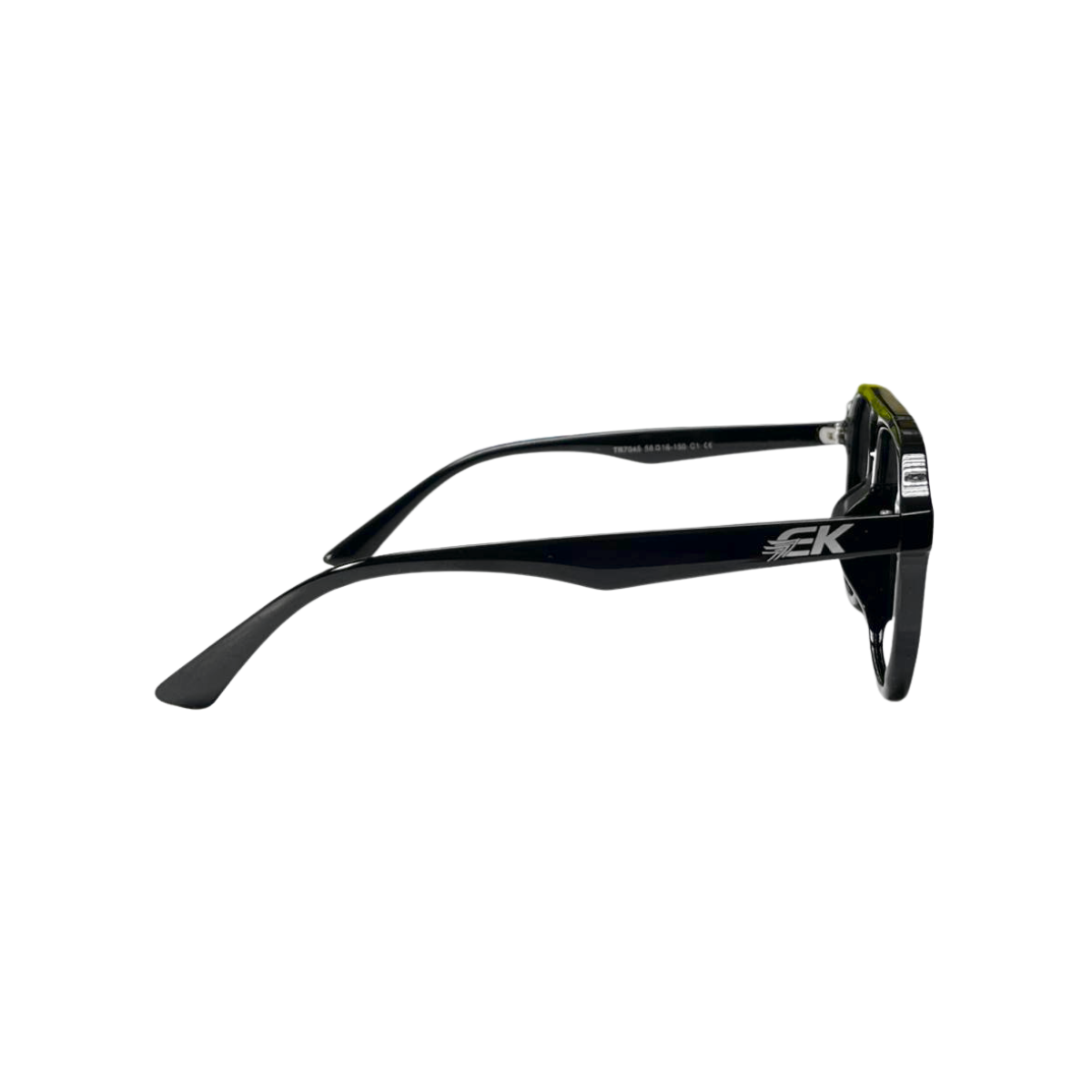 LENTES DE SOL PLANOS PARA MOTO NEGRO ORIGINAL EK