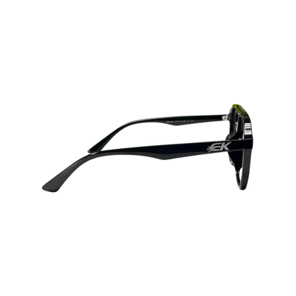 LENTES DE SOL PLANOS PARA MOTO NEGRO ORIGINAL EK
