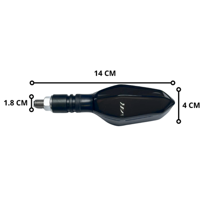 LUCES DE CRUCE CON PROYECTOR FLECHAS COLORES