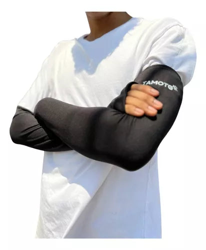 MANGAS PARA MOTORIZADO NEGRO UNICOLOR TAMOTO