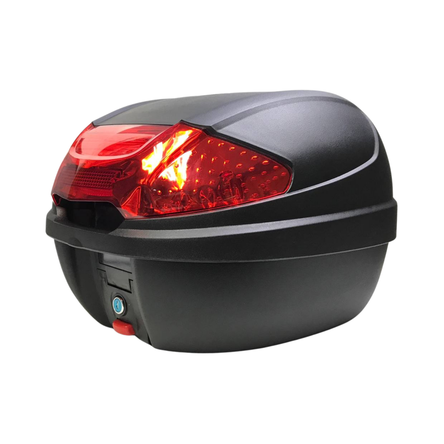 MALETA MOTO 36L CON REFLECTOR ROJO