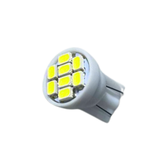 MUELITA 8 LED BLANCA FIJA