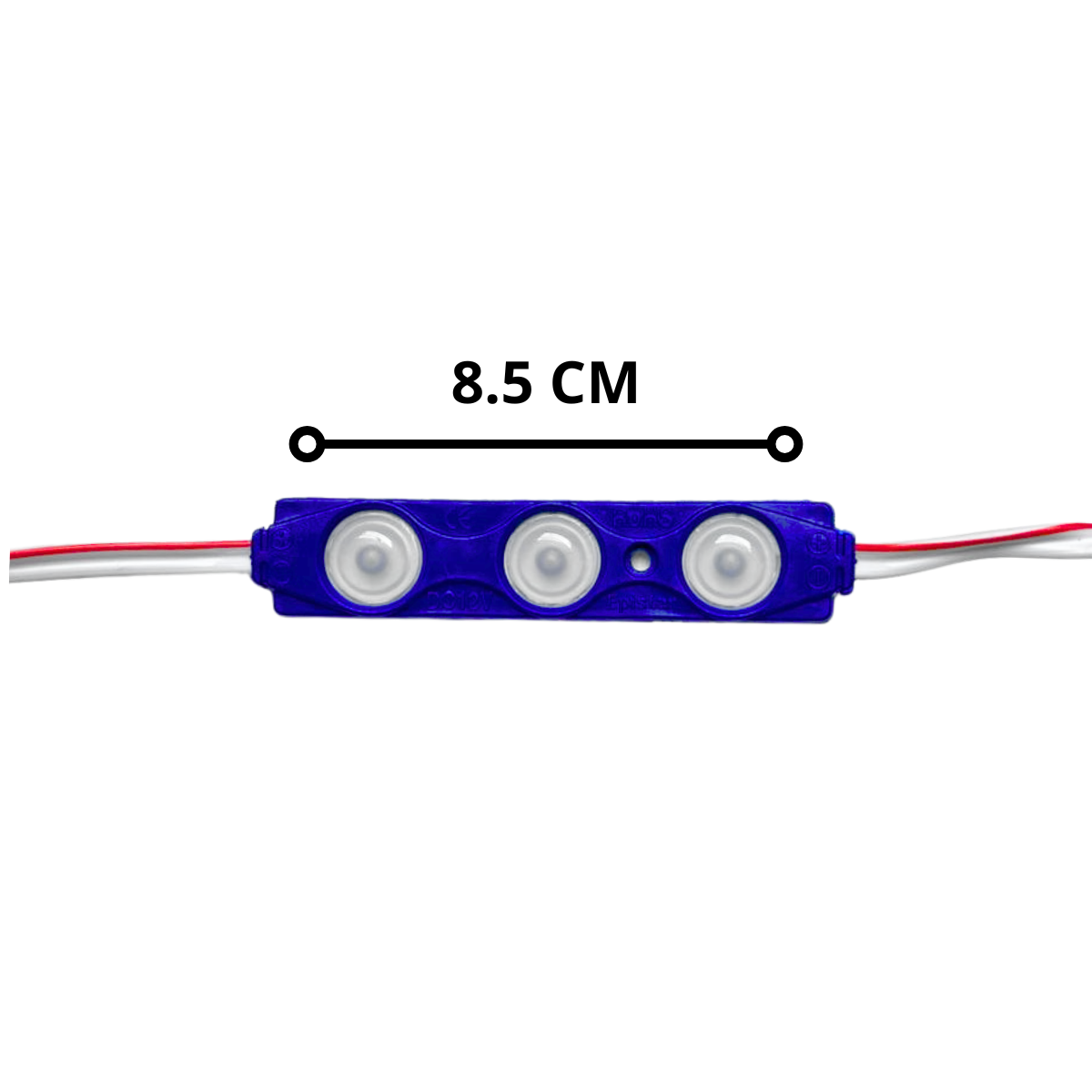 MODULO LED 3 PUNTOS AZUL
