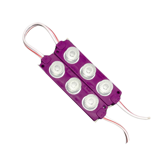 MODULO LED 3 PUNTOS MORADO