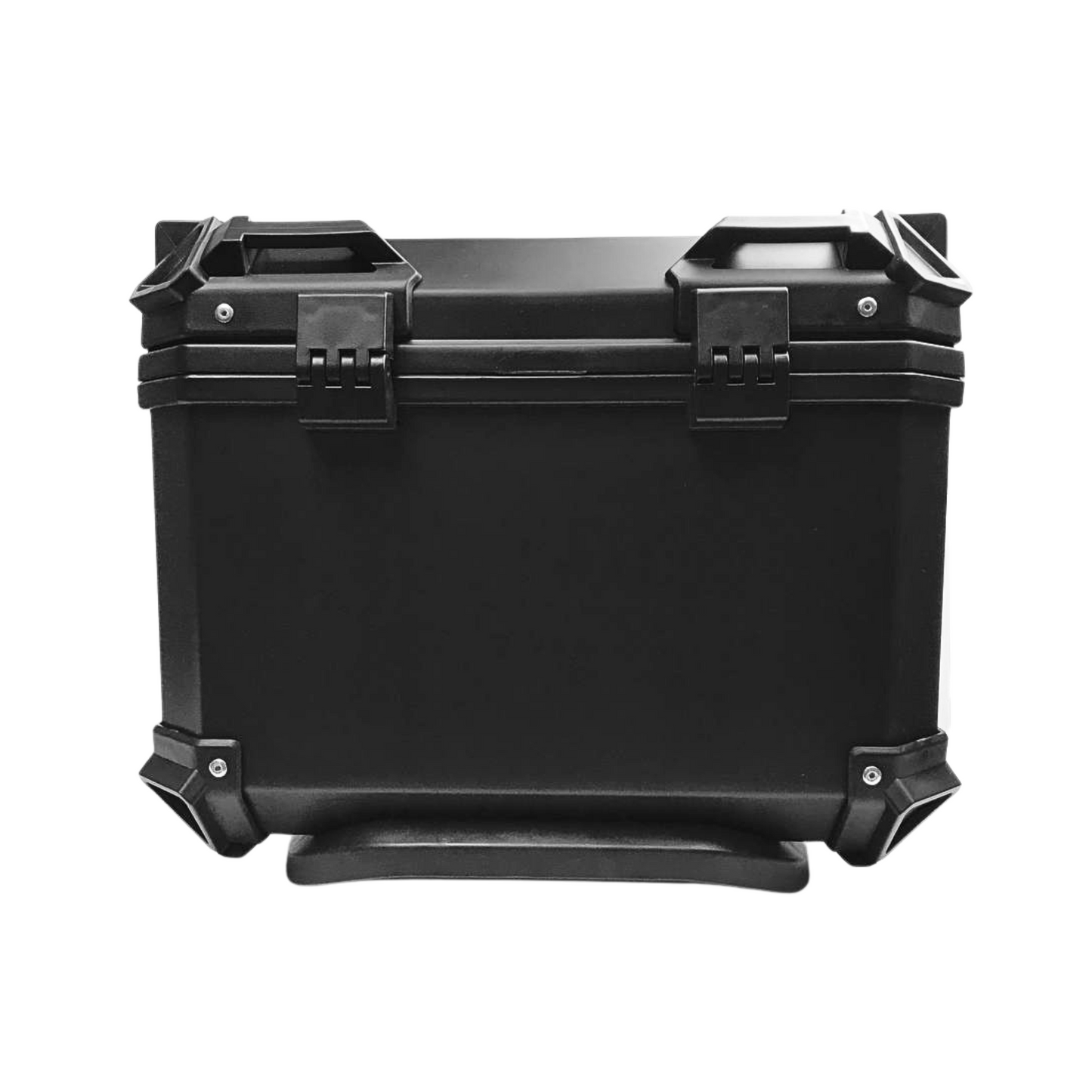 MALETA CUADRADA ALUMINIO NEGRO 45 LITROS 1 CERRADURA