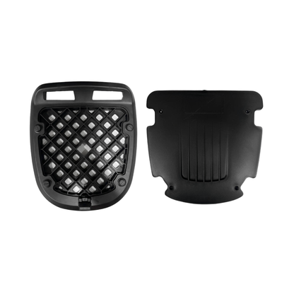 MALETAS 31L NEGRO CON REFLECTOR ROJO EDGE
