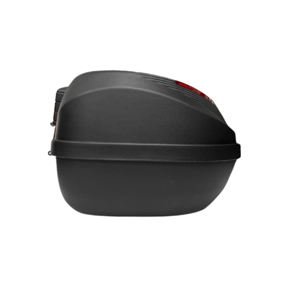 MALETAS 31L NEGRO CON REFLECTOR ROJO EDGE
