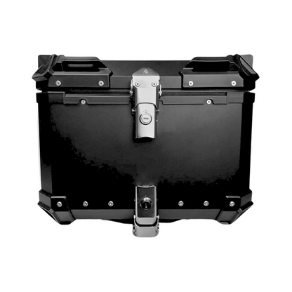 MALETA CUADRADA ALUMINIO NEGRO 45 LITROS