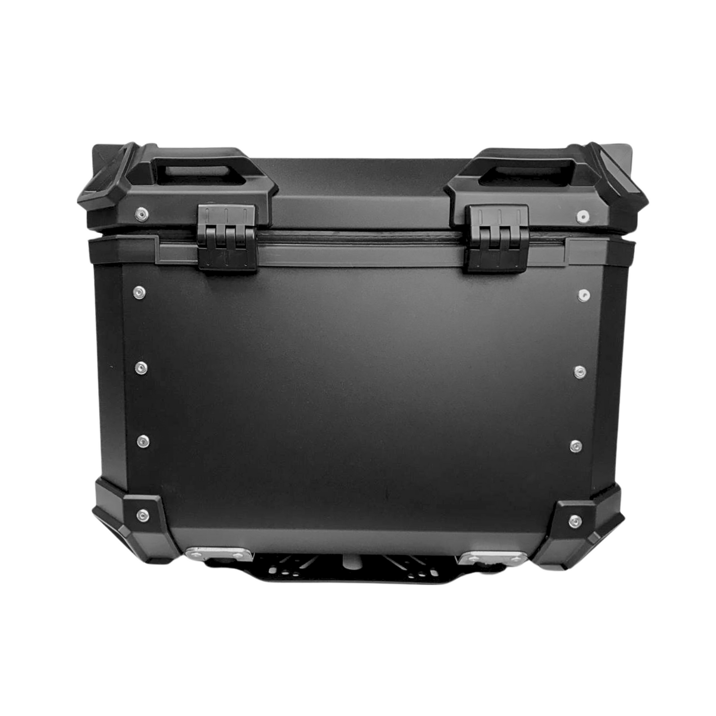 MALETA CUADRADA ALUMINIO NEGRO 45 LITROS