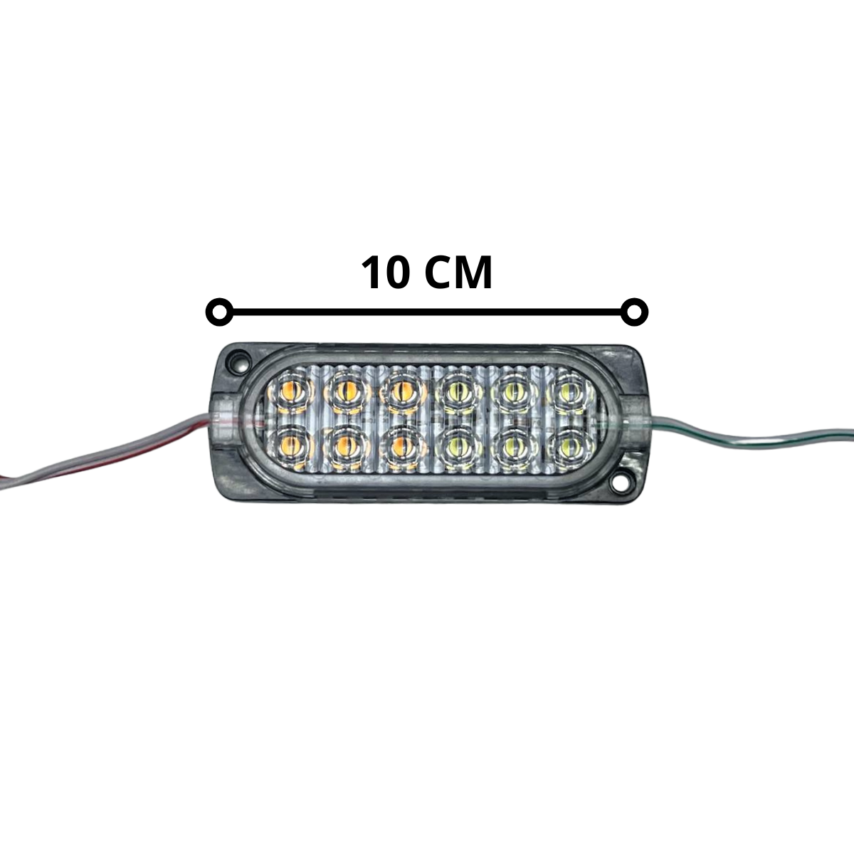 MODULO LED 12 PUNTOS BLANCO Y AMARILLO