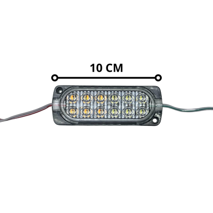 MODULO LED 12 PUNTOS BLANCO Y AMARILLO
