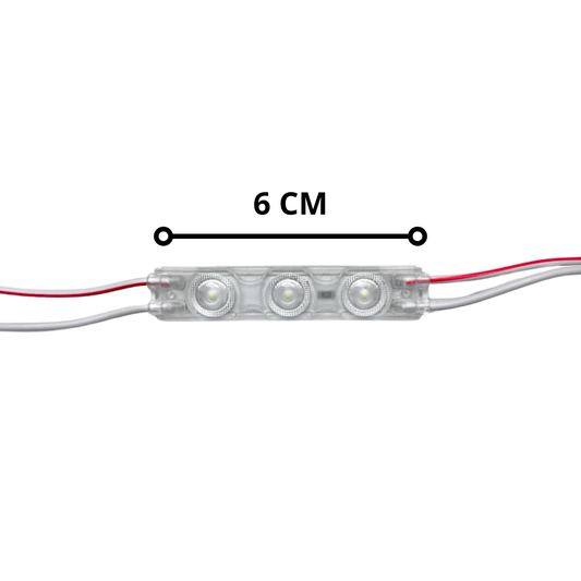 MODULO LED 3 PUNTOS PEQUEÑO BLANCO