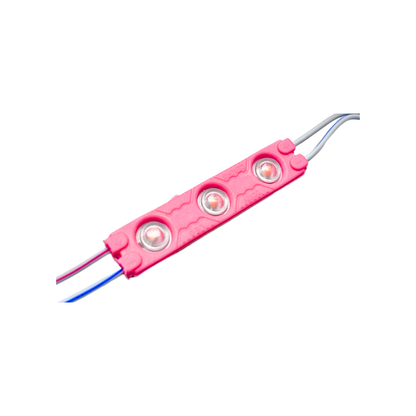 MODULO LED 3 PUNTOS PEQUEÑO FUCSIA