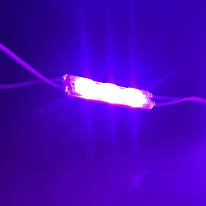 MODULO LED 3 PUNTOS PEQUEÑO MORADO
