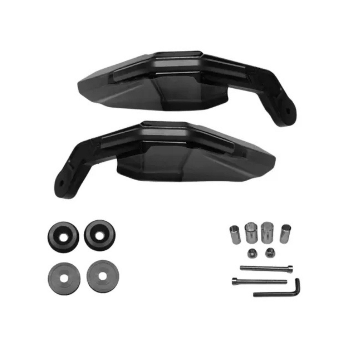 Protectores de Levas Tipo L Para Motos Universal Negro