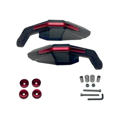 Protectores de Levas Tipo L Para Motos Universal Rojo