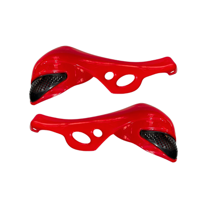 PROTECTORES DE LEVA PLASTICO ENDURO ROJO CON NEGRO
