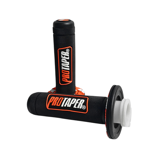 PUÑOS DECORATIVOS PROTAPER NEGRO NARANJA CON HUESO DE ACELERACION