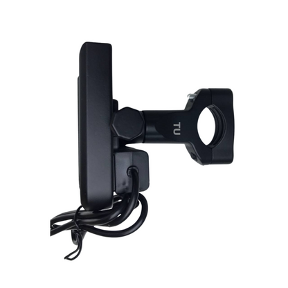 PORTACELULAR CON CARGADOR USB ALUMINIO MOTOS